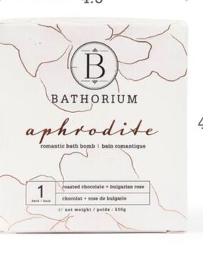 Aphrodite Romantic Bath Bomb - White